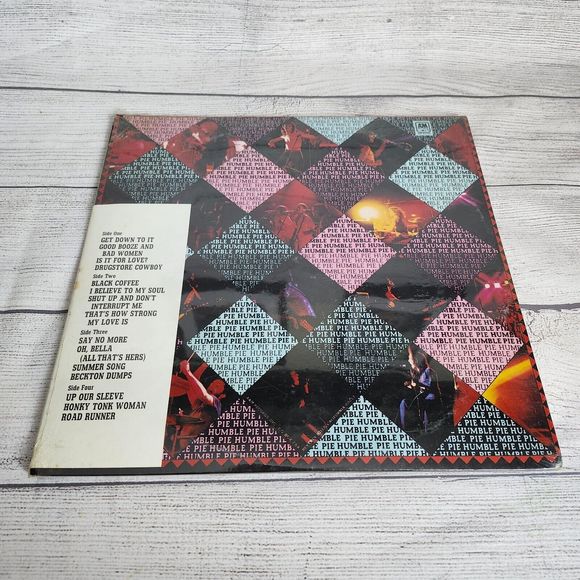 HUMBLE PIE - EAT IT (  1973 Double Lp )  Original  " SEALED " Pressing #SP-3701 - Picture 12 of 14